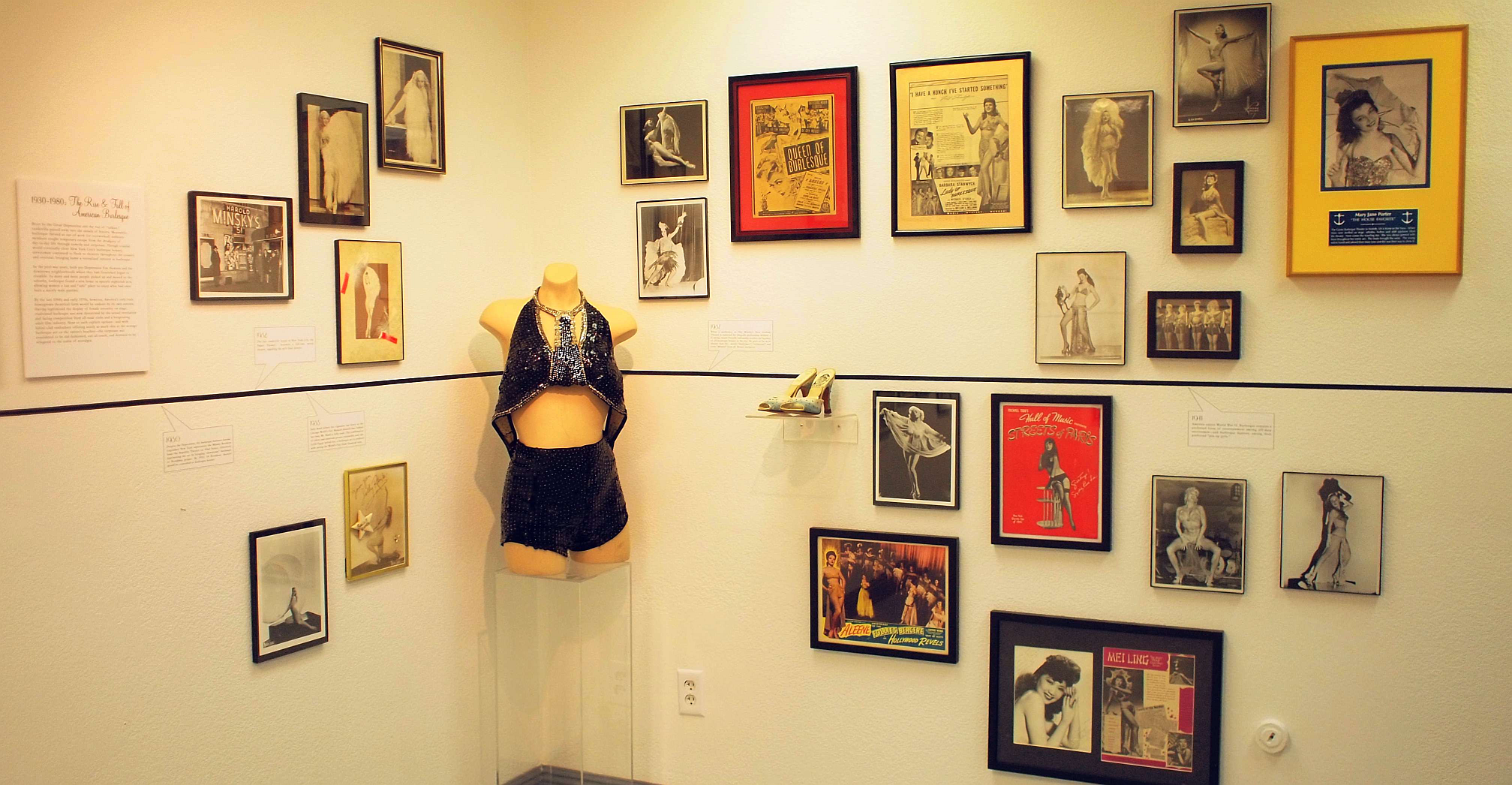 View of BHoF exhibition